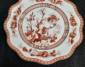 Coalport Bone China Indian Tree Coral Pattern Dinner Plate Made in