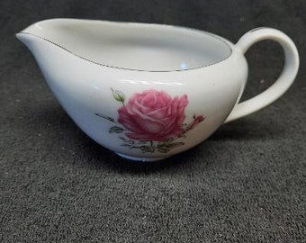 Fine China of Japan Imperial Rose Pattern Creamer Jug Made in Japan