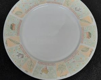 Stoneware Country Garden 8856 Pattern Dinner Plate PTS International
