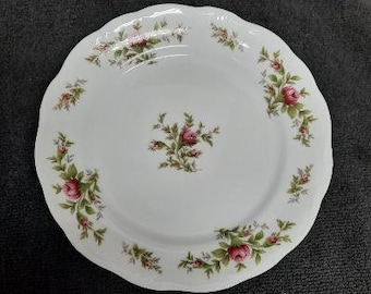 Johann Haviland Traditions Moss Rose Pattern Scalloped Salad Plate