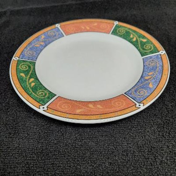 Sakura Majesticware Stoneware Persia Pattern Salad Plate - Etsy