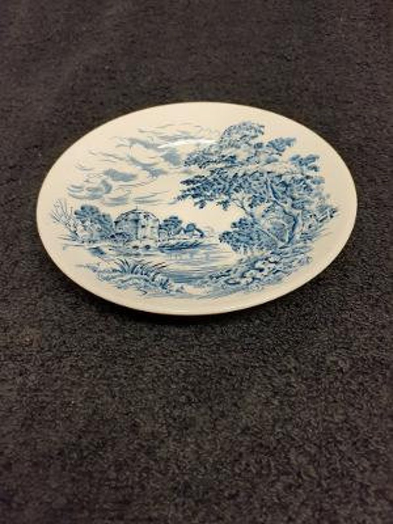 Enoch Wedgwood tunstall Countryside Pattern Bread and Butter Plate Made