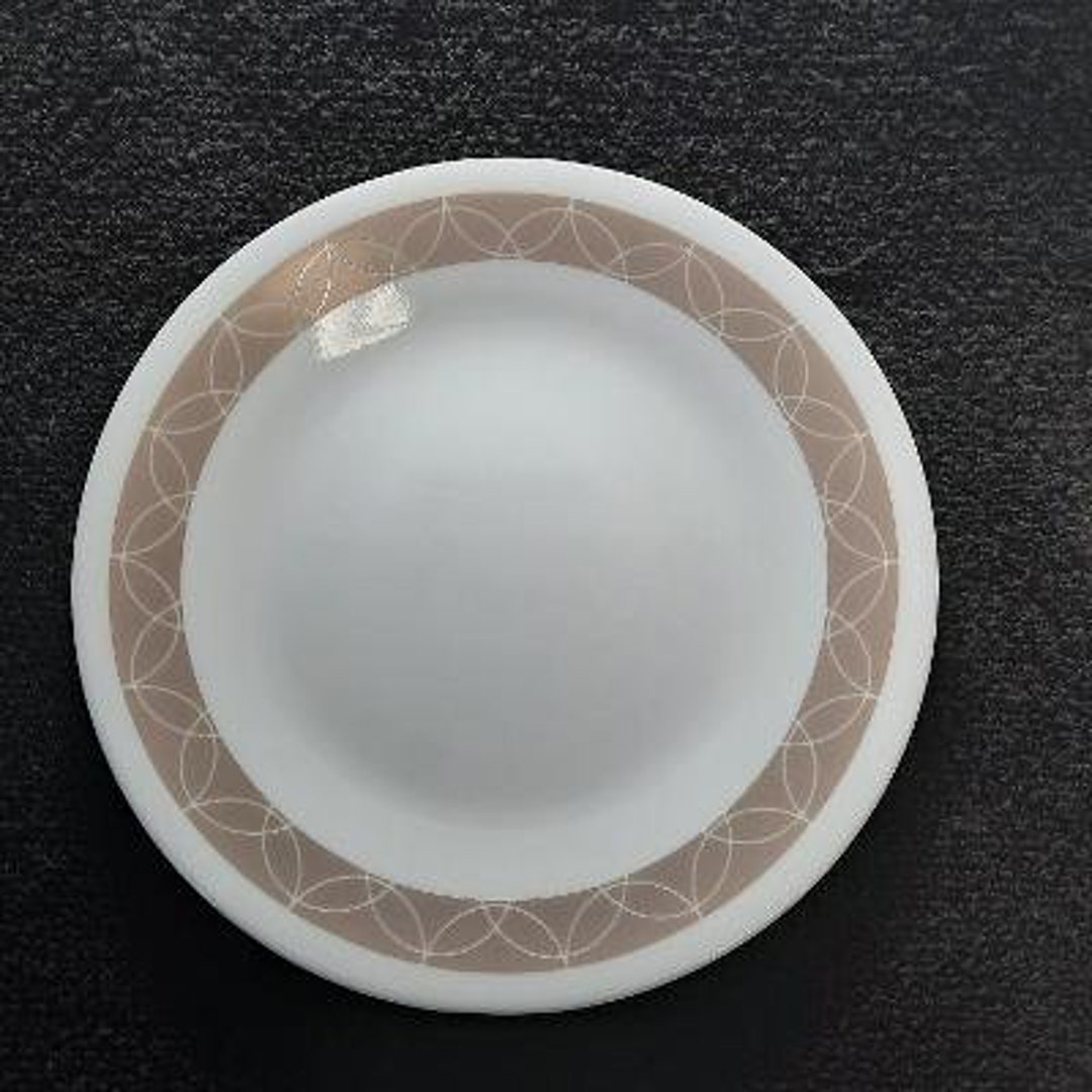 Corning Corelle Sand Sketch Pattern Bread and Butter Plate Made in USA ...