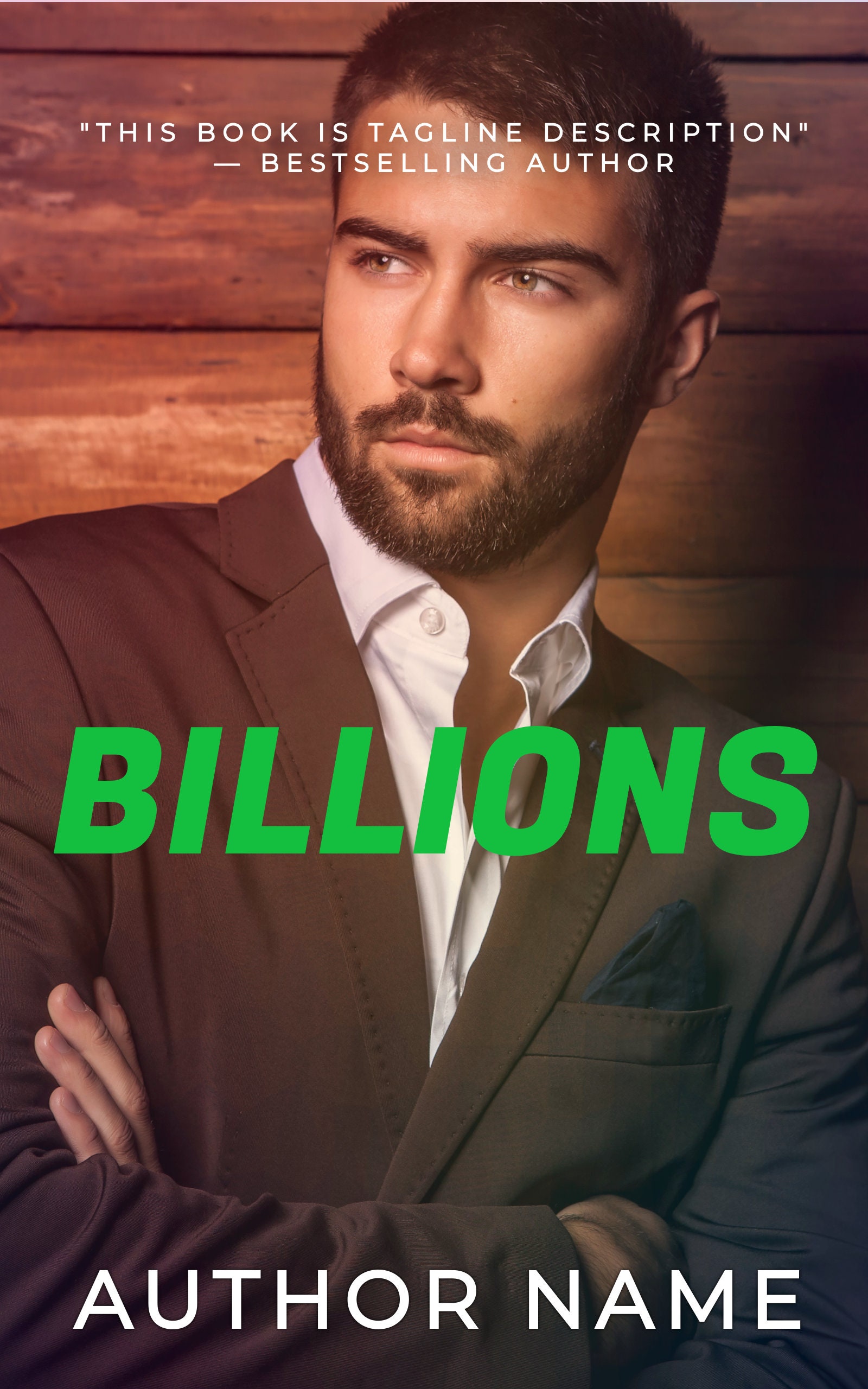 Premade book cover for a contemporary/billionaire romance Etsy España