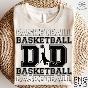 Basket-ball papa fête des pères, fête des pères, papa svg, svg papa drôle, svg papa sport, téléchargement numérique, Cricut Design, svg, png, jpg