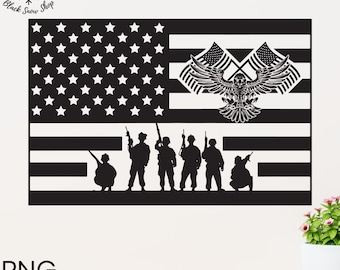 American Eagle Flag svg,USA flag svg, Army forced svg,Military Battle Svg, Digital Download , Cricut Design, svg , png , jpg