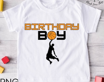Basketball Birthday Boy svg ,Sports Birthday svg,Kid t-shirt svg, Birthday Boy , Instant Digital Download , Cricut Design, svg , png , jpg