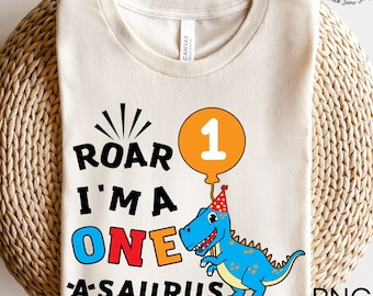 One-a-saurus SVG,First Birthday, Kid Shirt svg, Dinosaur One Svg , Instant Digital Download , Cricut Design, svg , png , jpg