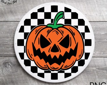 Checkered Pumpkin SVG,Halloween Shirt, Checkered Halloween shirt svg ,Halloween SVG, Digital Download , Cricut Design, svg , png , jpg