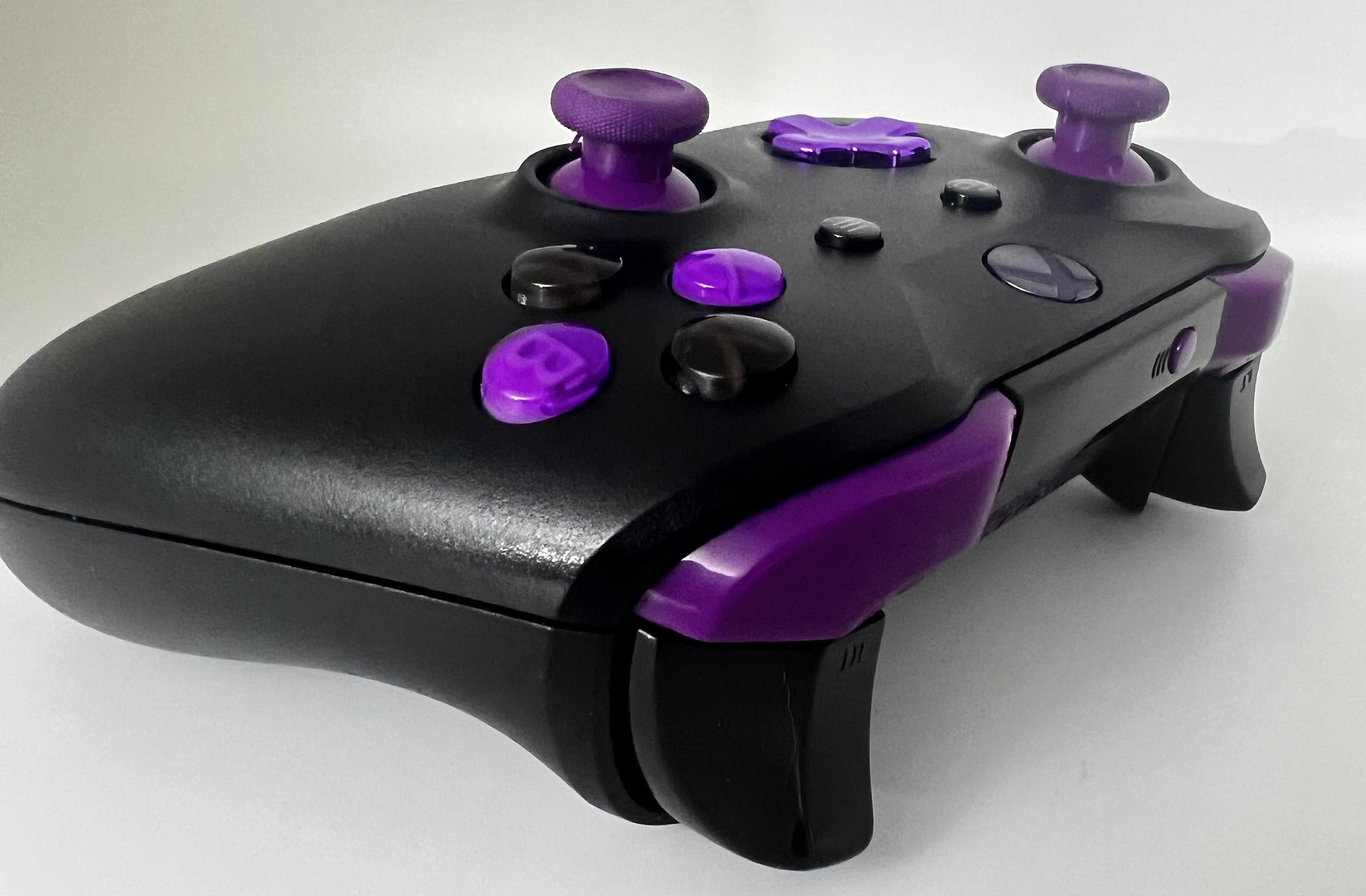 Black and purple hotsell xbox one controller