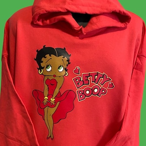 Betty Boop Hoodies - Etsy