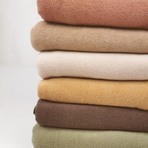 Stretch terry cloth / jersey terry cloth in different colors