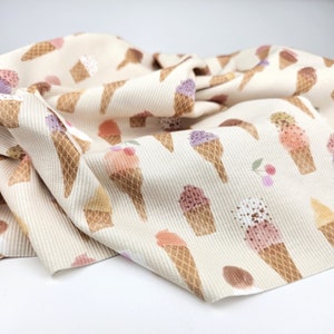 Rib Jersey / Rippjersey Eis von Family Fabrics - Rippstrick Baumwolle Meterware