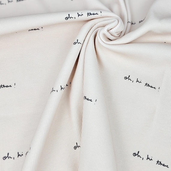 Single Jersey Jersey Stoff Hersteller Rippjersey Hi There Von