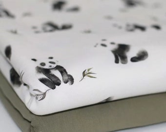 Jersey Panda - Baumwolljersey Tiere Meterware - Stoffpaket Kinder