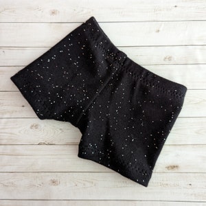 Black Glitter Shorts for 18" Doll Such as American Girl, Our Generation, My Life As, Taylor Swift, Eras Tour, Red, 22