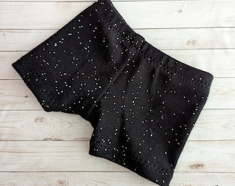 Black Glitter Shorts for 18" Doll Such as American Girl, Our Generation, My Life As, Taylor Swift, Eras Tour, Red, 22