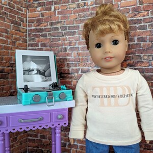 Global Pop Star New Album Shirt for 18 inch dolls like American Girl Our Generation My Life As