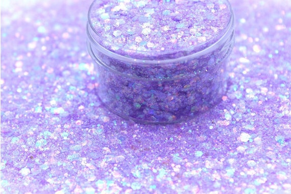 WHIMSICAL, Pastel Purple, Chunky Glitter, Glitter for Tumblers, Glitter for  Nails, Glitter for Crafts, Polyester Glitter, Purple Glitter 