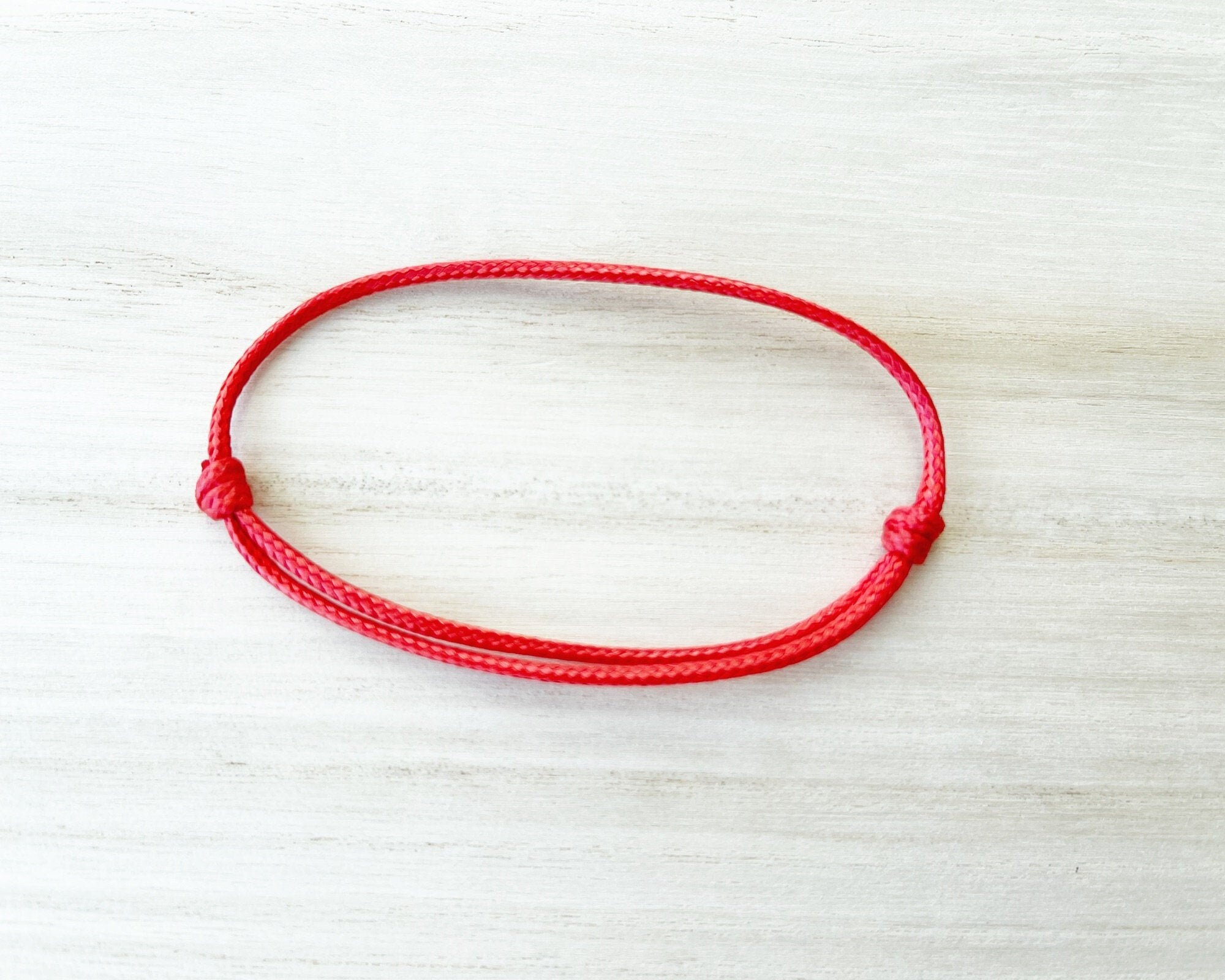 Red String Bracelet, Red Cord Bracelet, Lucky Bracelet, Protection