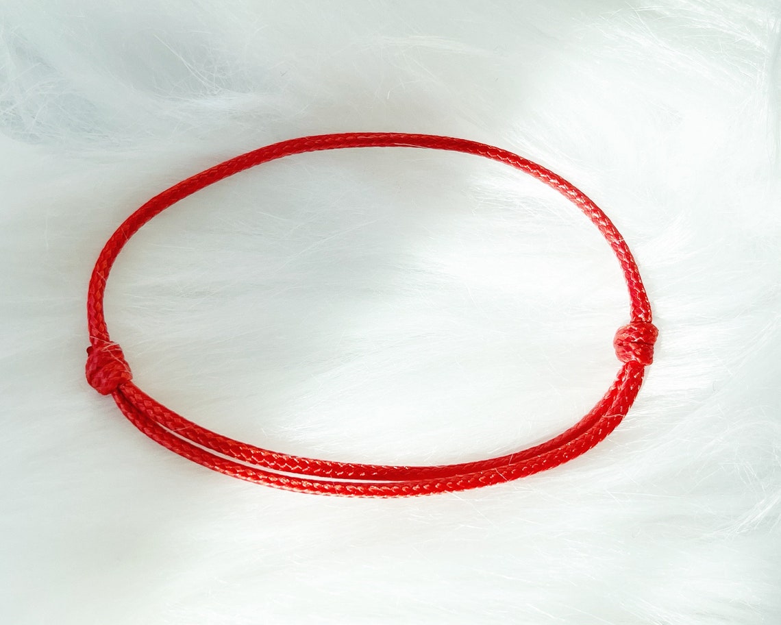 Red String Bracelet, Red Cord Bracelet, Lucky Bracelet, Protection