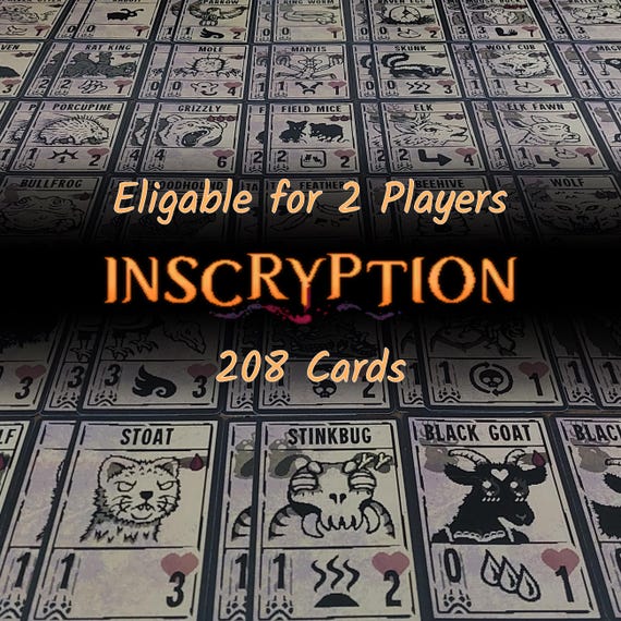 inscryption rare card choice Inscryption Card Pack (Series 3)