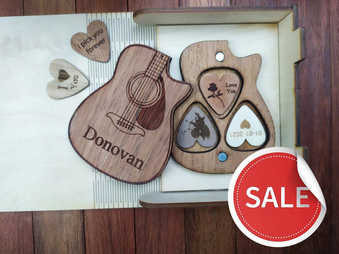 Heart Shaped Guitar Pick Guitar Pick Holder for Valentines Etsy