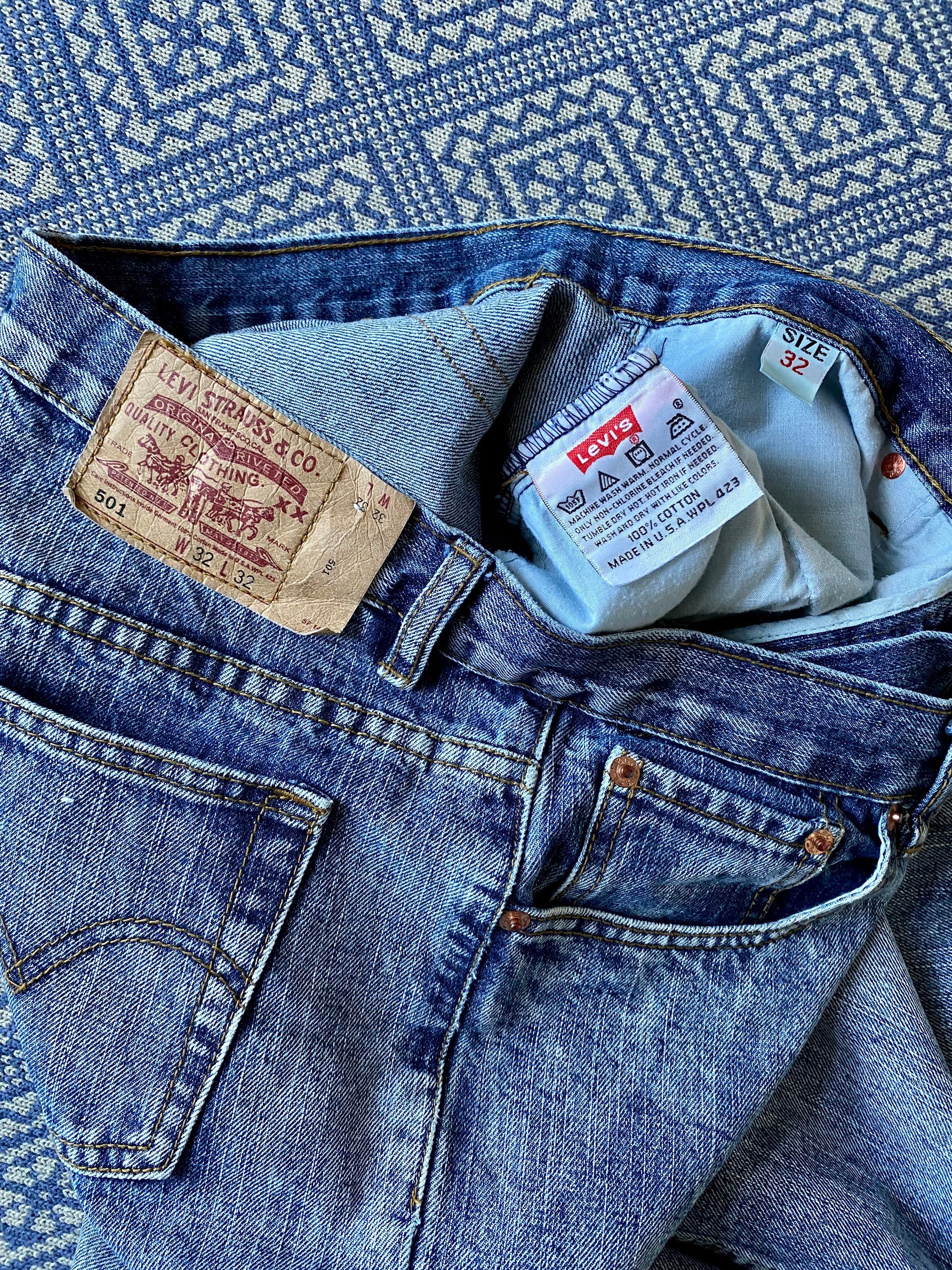 ビンテージ90's○MADE IN U.S.A. Levi's 505実寸W85cm○220329s6