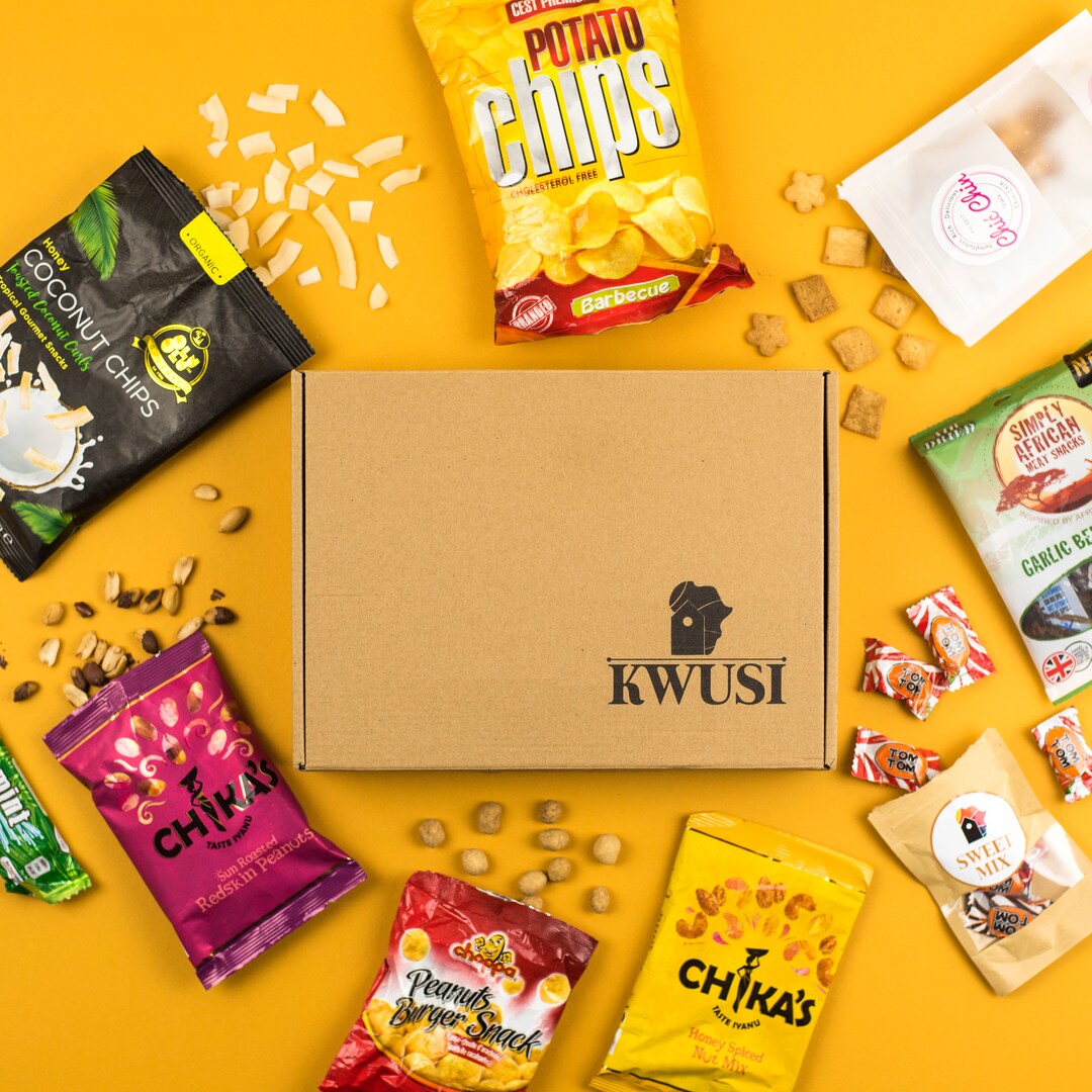 Kwusi Mini Box African Snacks African Gift Hamper Etsy