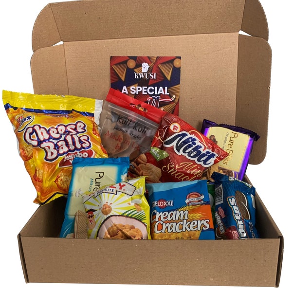 Nigerian snacks box | Naija gift box | Gift Hamper