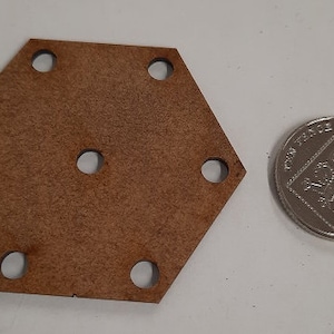 Tableta de tejido hexagonal (paquete de 10)