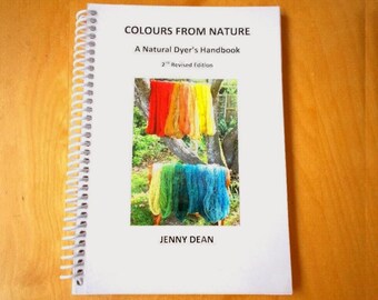 Manual de teñido natural de Jenny Dean: Guía de impresión ecológica