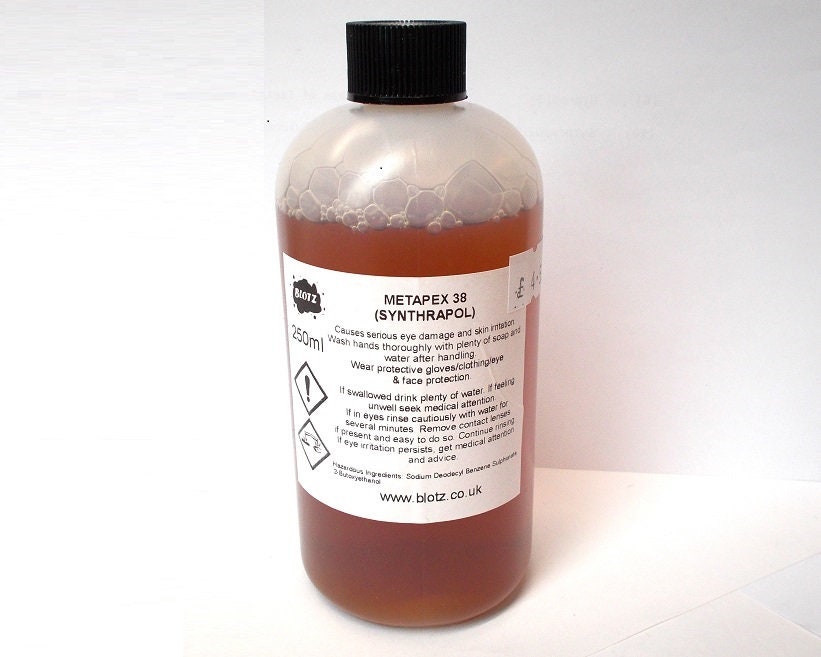 Synthrapol Metaplex, 250ml Liquid Concentrated Soap. Removal of