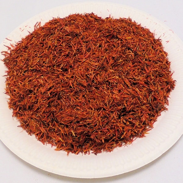 Safflower Whole, 50g, Natural Dye, Yellow, Red, Eco Dye, Eco Printing, Biodegradable.