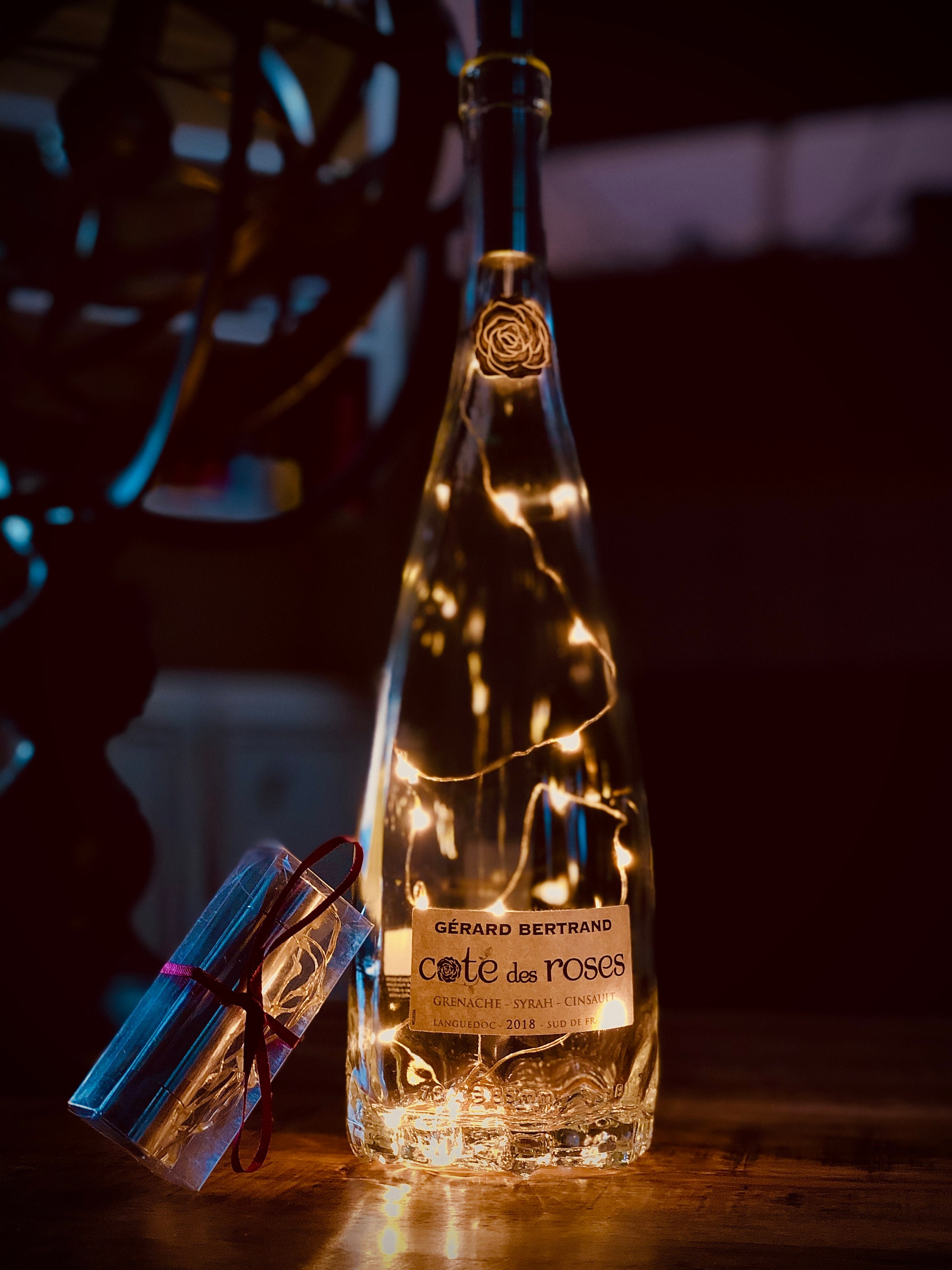 Premium Wine Bottle Lights Ambient Lighting LED Wine Cork Etsy