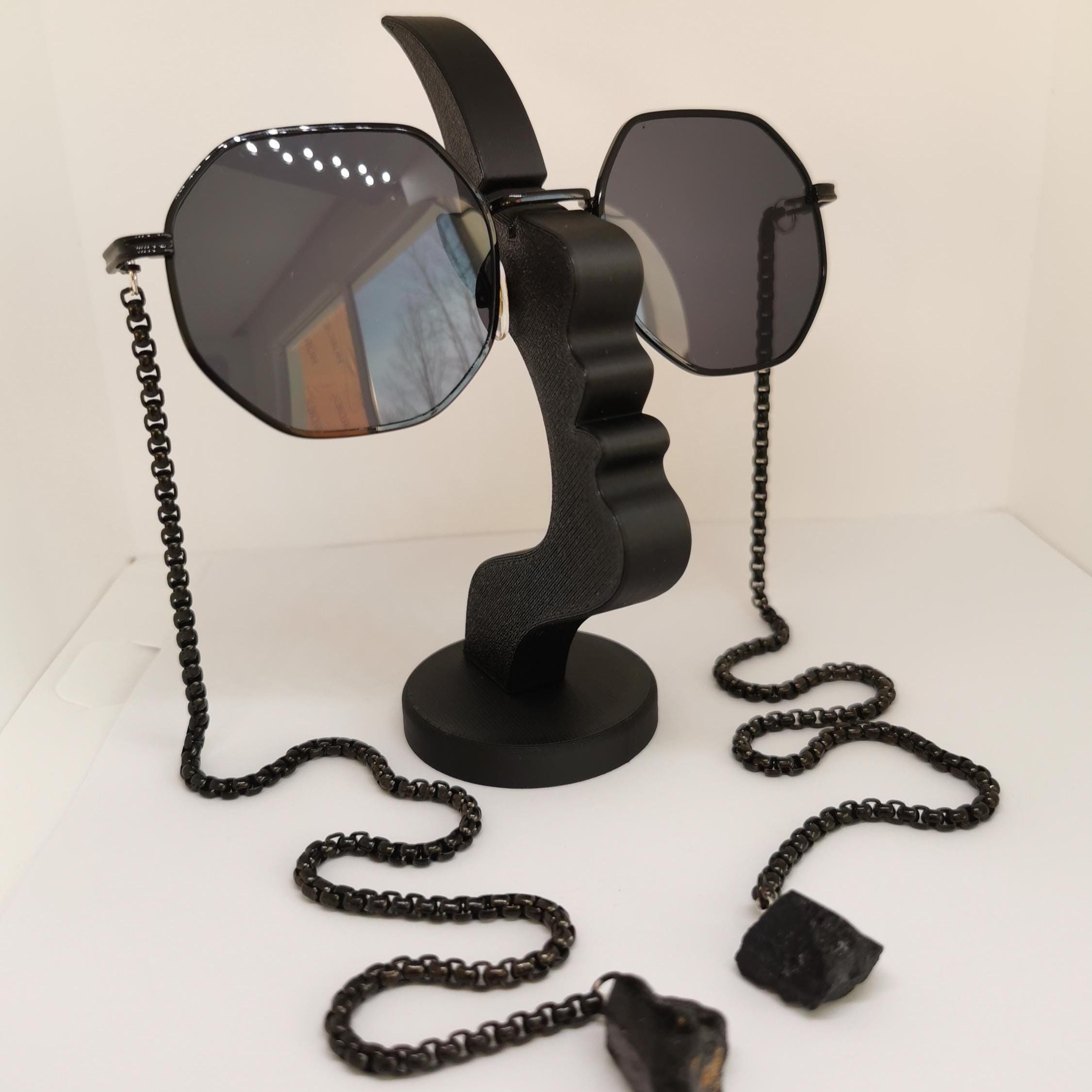 Chain Armless Sunglasses - Etsy display picture 2