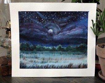 Mysterious Moon Giclée Print