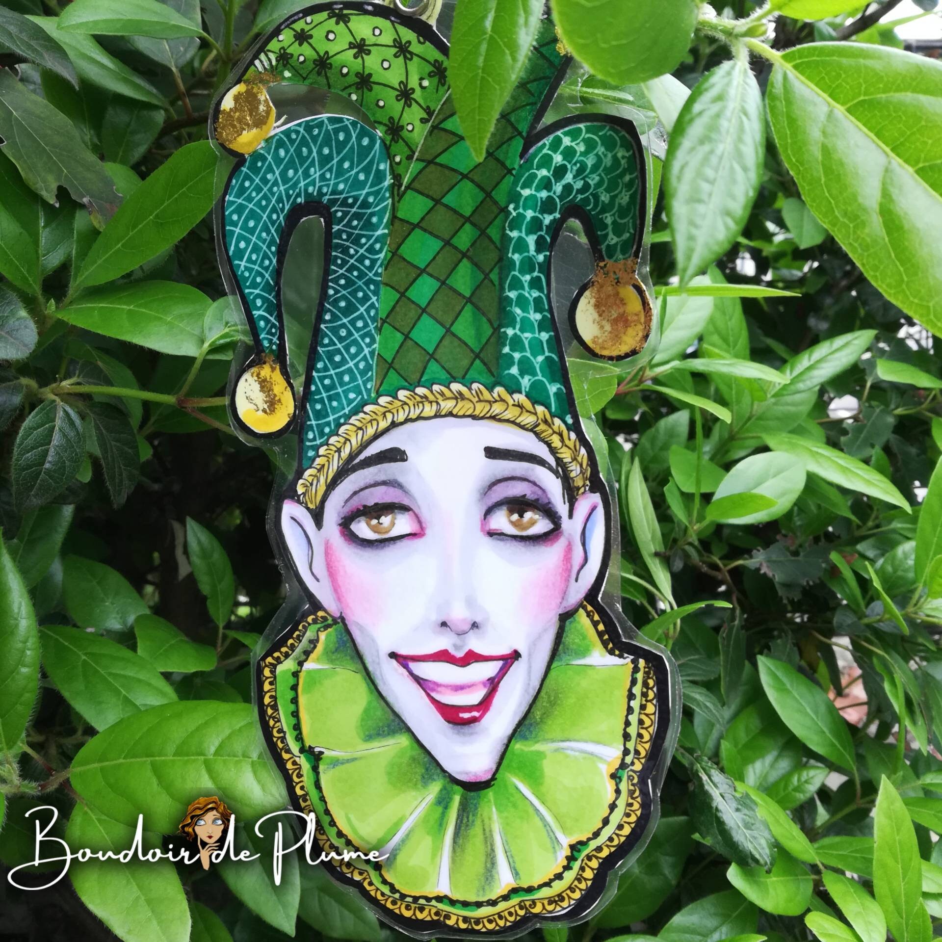 Pampille Suspension Ornementale Polichinelle