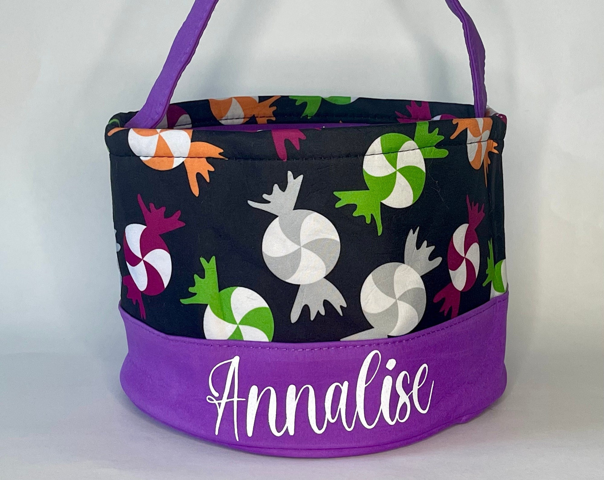 Personalized Halloween Candy Bag| Trick Or Treat Candy Bags Halloween Candy Basket Personalized Halloween Candy Bag| Trick Or Treat Candy Bags Halloween Candy Basket