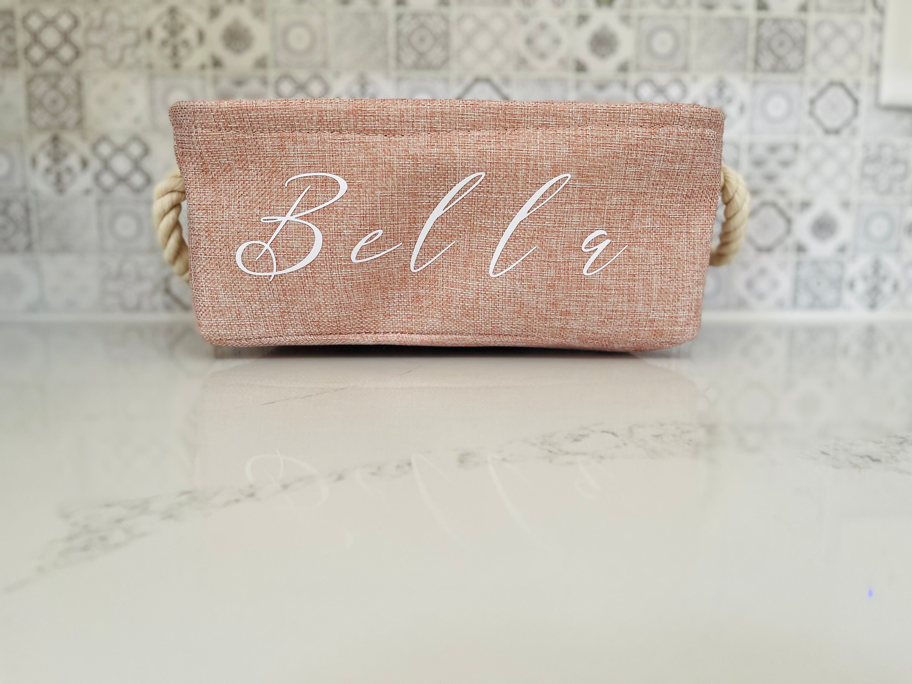 Children's Personalized Bin |Boy oy Girl Basket| Storage Basket |…