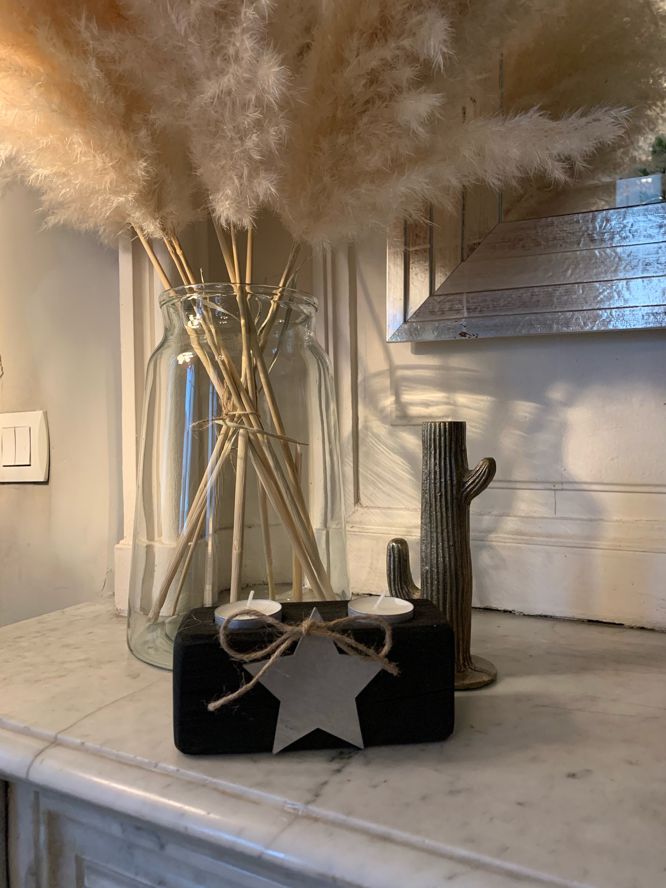 Bougeoir en Bois Personnalisables