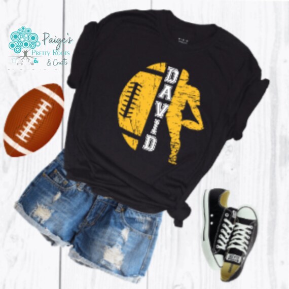 Football Player Shirt Custom Football Player Shirt Etsy