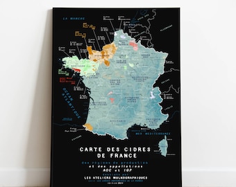 French cider map 2025