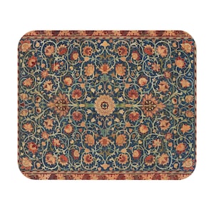 William Morris Art Mousepad, Vintage Art Mousepad, Flowers Mousepad, Botanical Mousepad, Floral Mousepad, Art Nouveau Mousepad, Office Decor
