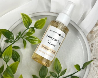 Nourishing Toner, Dry Skin Toner, Anti-Aging Toner, Collagen Toner, Dewy Skincare, Natural Skincare, Facial Toner, Brightening Toner