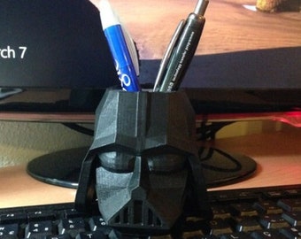 Darth Vader Pen Holder - Custom Made Office Accessories