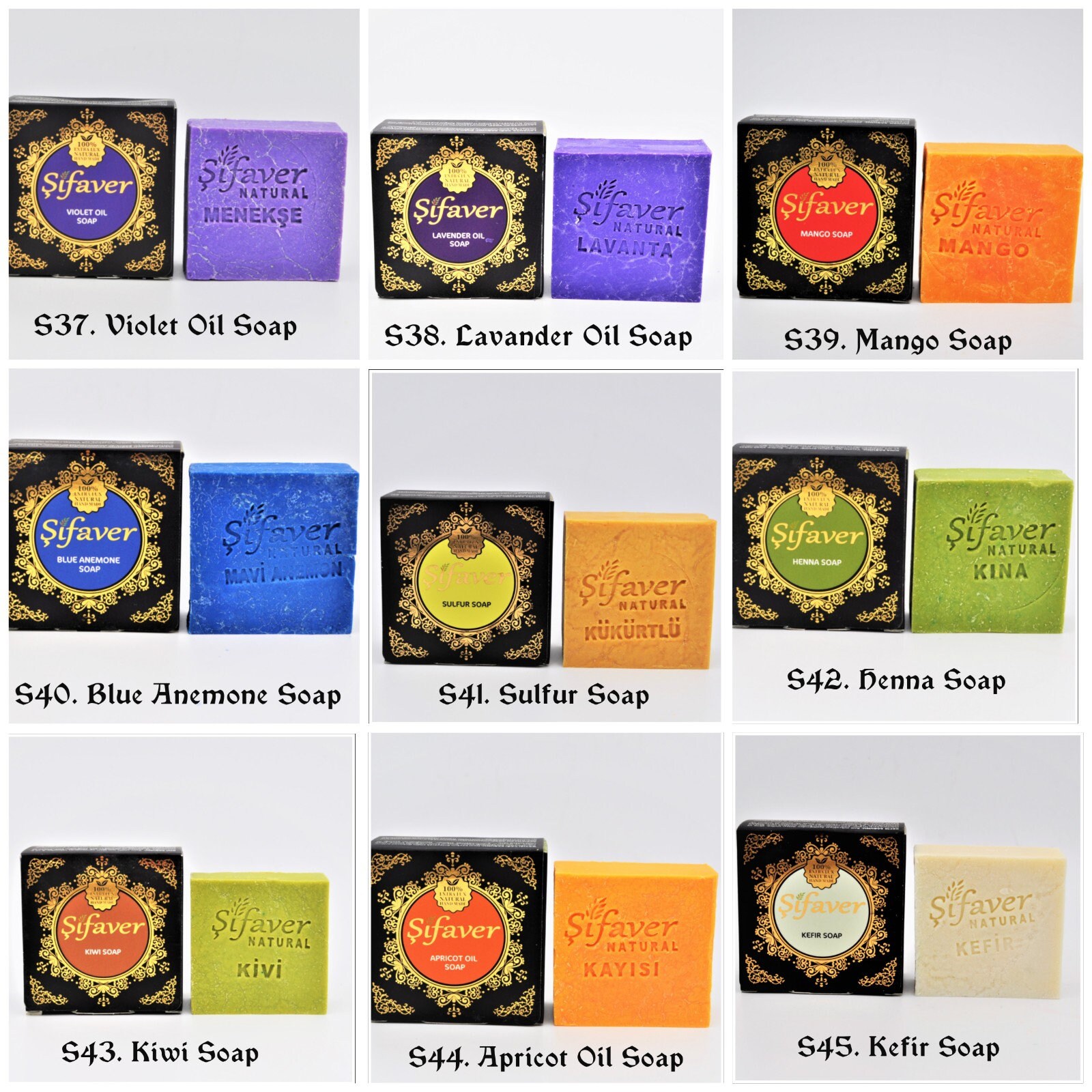 Organıc ZİNC OXİDE Soap Cold Process Soap Natural Etsy