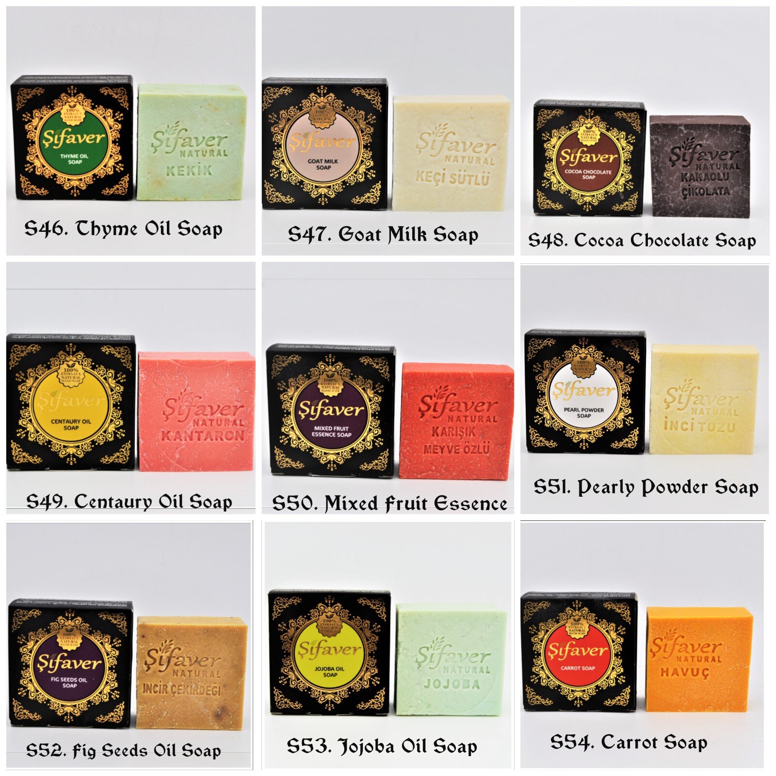 Organıc ZİNC OXİDE Soap Cold Process Soap Natural Etsy