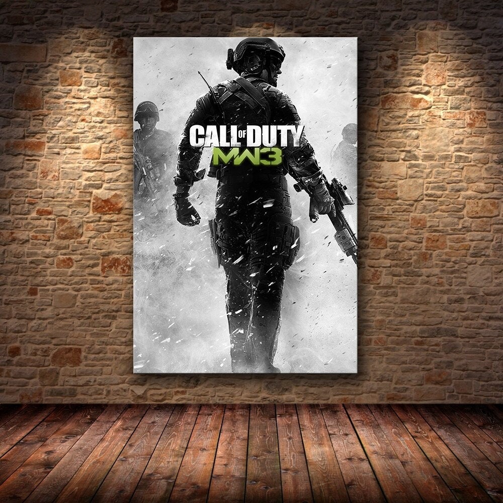 Call of Duty Modern Warfare Canvas Poster Print Wall Art Home | Etsy