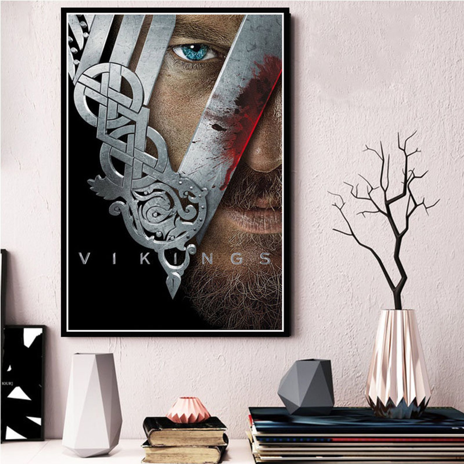 The Vikings Poster Print Wall Art Home Decor Netflix Tv Series Etsy